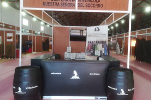 Bodegas del Socorro exhibe su gama de vinos y caldos en la X Feria Agroganadera y Comercial Comarca de Doñana y II Feria Enoberry   