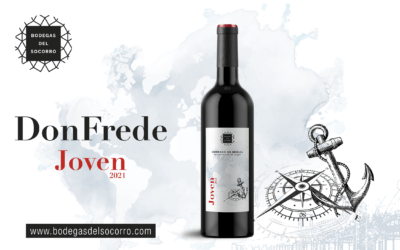 El vino tinto joven Don Frede se renueva con una imagen más clara y estilizada que evoca la tradición marinera de la provincia de Huelva