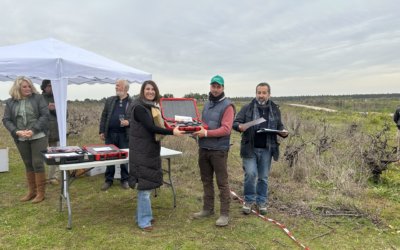 Nuestro viticultor Miguel Ángel Pichardo, tercer clasificado del II Concurso de Poda de Viñedo ‘Condado de Huelva’